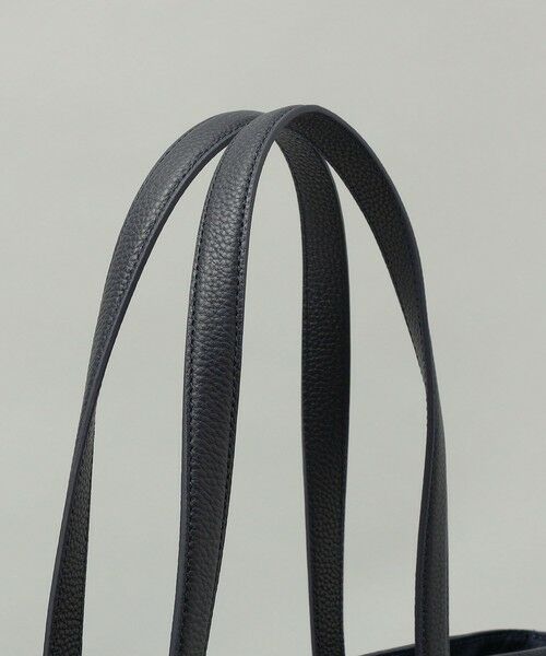 SHIPS / シップス トートバッグ | SHIPS: シュリンクレザー × ファブリック コンビ トートバッグ | 詳細14