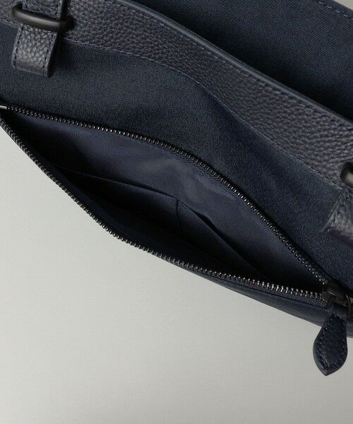 SHIPS / シップス トートバッグ | SHIPS: シュリンクレザー × ファブリック コンビ トートバッグ | 詳細17