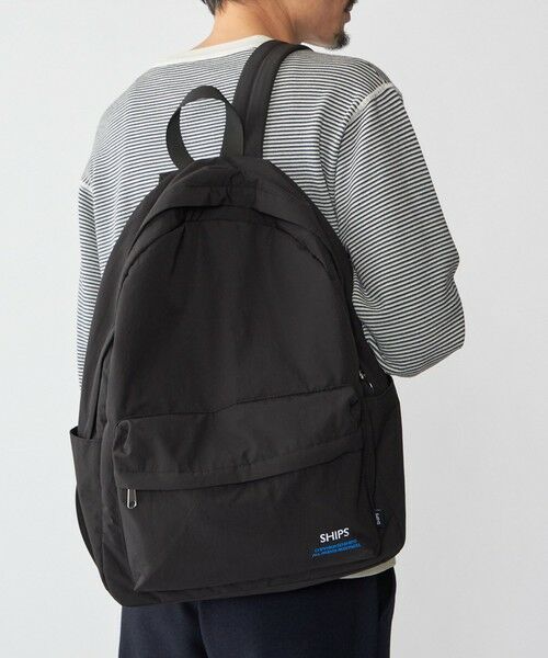 SHIPS / シップス リュック・バックパック | 【WEB限定】SHIPS: COPYRIGHT ロゴ 60/40クロス バックパック | 詳細1
