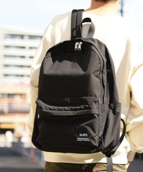 SHIPS / シップス リュック・バックパック | 【WEB限定】SHIPS: COPYRIGHT ロゴ 60/40クロス バックパック | 詳細6