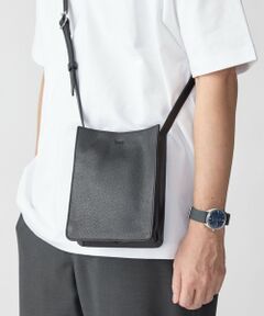 SHIPS / シップス ショルダーバッグ | SHIPS: レザー スクエア ショルダーバッグ