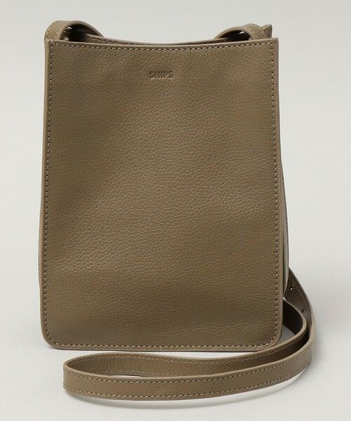 SHIPS / シップス ショルダーバッグ | SHIPS: レザー スクエア ショルダーバッグ | 詳細5