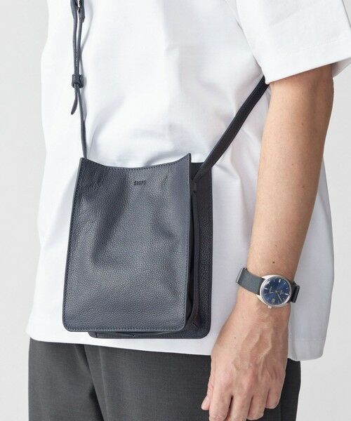 SHIPS / シップス ショルダーバッグ | SHIPS: レザー スクエア ショルダーバッグ | 詳細14