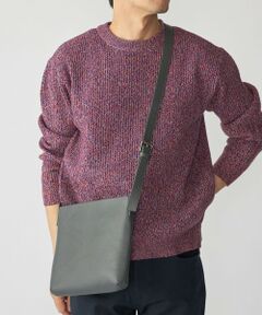 SHIPS / シップス ショルダーバッグ | SHIPS: スマート レザー ショルダーバッグ