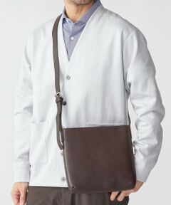 SHIPS / シップス ショルダーバッグ | SHIPS: スマート レザー ショルダーバッグ