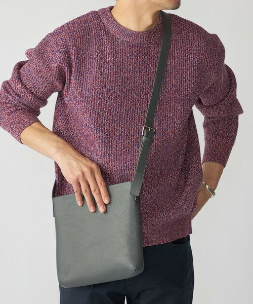 SHIPS / シップス ショルダーバッグ | SHIPS: スマート レザー ショルダーバッグ | 詳細2