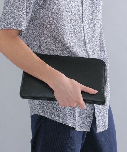 SHIPS / シップス クラッチ・パーティバッグ | SHIPS: スマート レザー クラッチバッグ | 詳細3