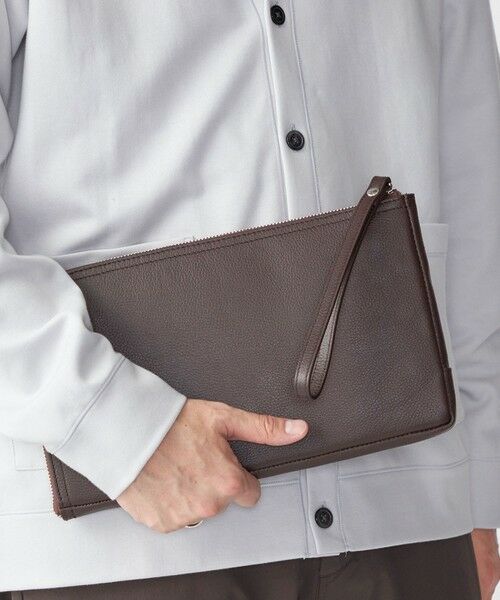 SHIPS / シップス クラッチ・パーティバッグ | SHIPS: スマート レザー クラッチバッグ | 詳細6
