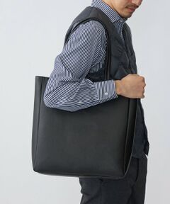 SHIPS / シップス トートバッグ | SHIPS: スマート レザー ヴァーティカル トートバッグ