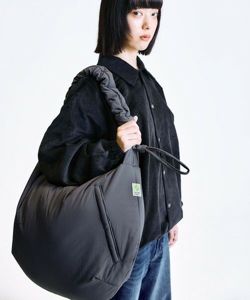 SHIPS / シップス リュック・バックパック | City Ambient Products: クランプル ビッグ ギャザーショルダー バッグ | 詳細6