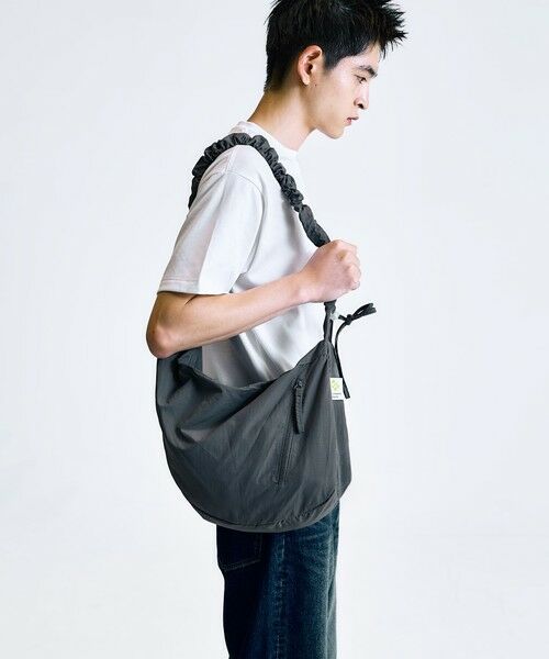 SHIPS / シップス リュック・バックパック | City Ambient Products: クランプル ムーン ギャザーショルダー バッグ | 詳細4