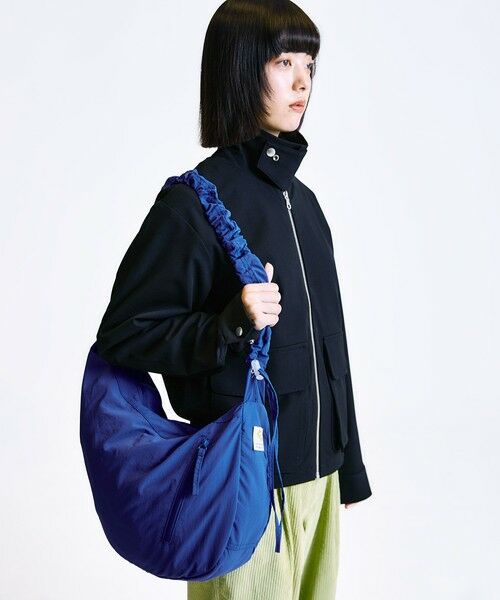 SHIPS / シップス リュック・バックパック | City Ambient Products: クランプル ムーン ギャザーショルダー バッグ | 詳細24