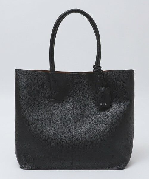 SHIPS / シップス トートバッグ | 【WEB限定】SHIPS: 合成皮革 ビズ トート バッグ (クラッチバッグ付き) | 詳細2