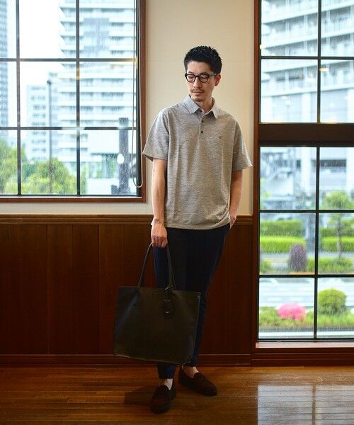 SHIPS / シップス トートバッグ | 【WEB限定】SHIPS: 合成皮革 ビズ トート バッグ (クラッチバッグ付き) | 詳細19