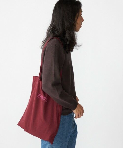 SHIPS / シップス リュック・バックパック | 【WEB限定】SHIPS: パッカブル ナイロン SHIPSロゴ エンブロイダリー トート バッグ | 詳細6