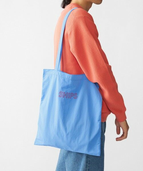 SHIPS / シップス リュック・バックパック | 【WEB限定】SHIPS: パッカブル ナイロン SHIPSロゴ エンブロイダリー トート バッグ | 詳細14