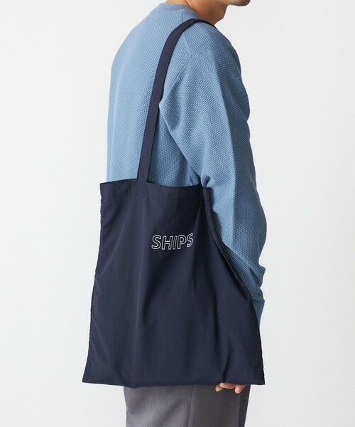 SHIPS / シップス リュック・バックパック | 【WEB限定】SHIPS: パッカブル ナイロン SHIPSロゴ エンブロイダリー トート バッグ | 詳細27