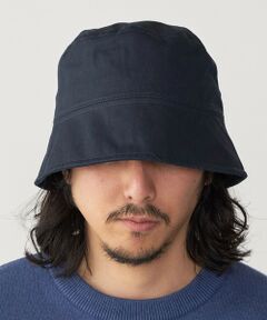 SHIPS / シップス ニットキャップ | 【WEB限定】SHIPS: マイクロ SHIPSロゴ エンブロイダリー オーバーフィット バケットハット