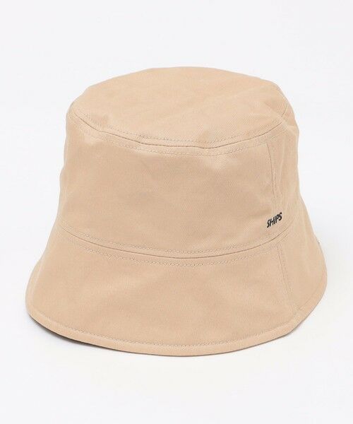 SHIPS / シップス ニットキャップ | 【WEB限定】SHIPS: マイクロ SHIPSロゴ エンブロイダリー オーバーフィット バケットハット | 詳細5