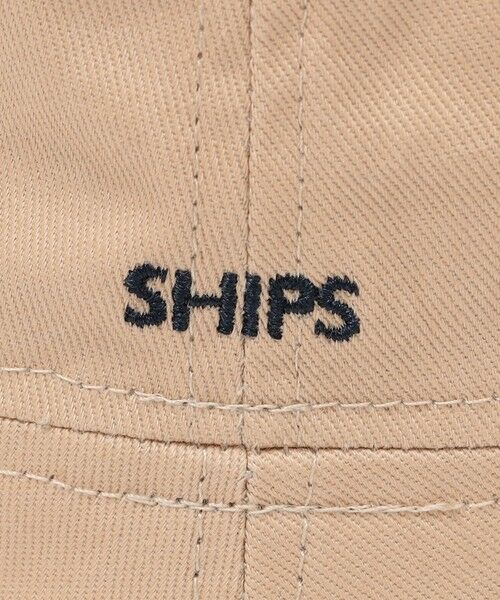SHIPS / シップス ニットキャップ | 【WEB限定】SHIPS: マイクロ SHIPSロゴ エンブロイダリー オーバーフィット バケットハット | 詳細8