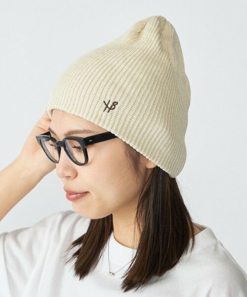 SHIPS / シップス ニットキャップ | 【WEB限定】SHIPS:〈抗菌/防臭〉2サイズ ワンポイント ロゴ ワッチ キャップ ビーニー | 詳細1