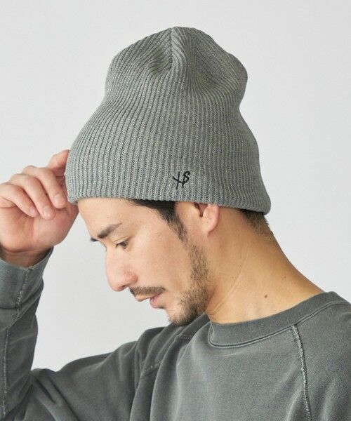 SHIPS / シップス ニットキャップ | 【WEB限定】SHIPS:〈抗菌/防臭〉2サイズ ワンポイント ロゴ ワッチ キャップ ビーニー | 詳細4