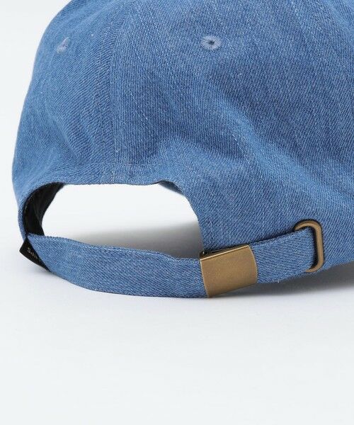 SHIPS / シップス キャップ | 【WEB限定】SHIPS: ワンポイント ロゴ エンブロイダリー オーバーフィット デニム キャップ | 詳細11