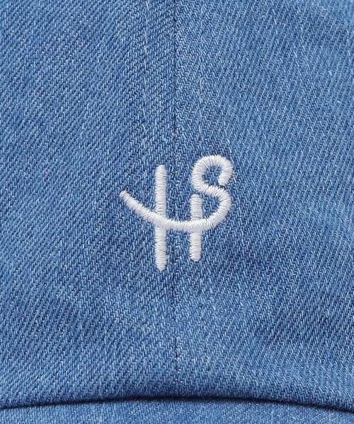 SHIPS / シップス キャップ | 【WEB限定】SHIPS: ワンポイント ロゴ エンブロイダリー オーバーフィット デニム キャップ | 詳細13