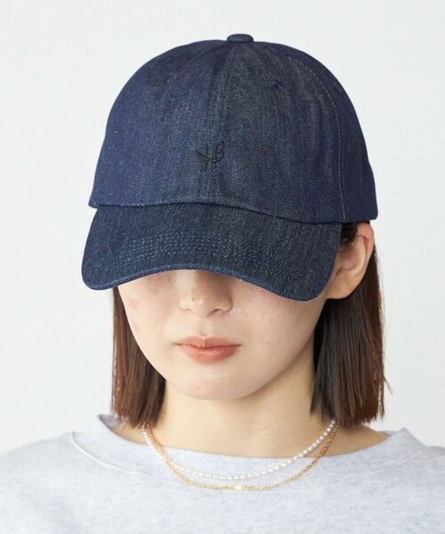 SHIPS / シップス キャップ | 【WEB限定】SHIPS: ワンポイント ロゴ エンブロイダリー オーバーフィット デニム キャップ | 詳細14