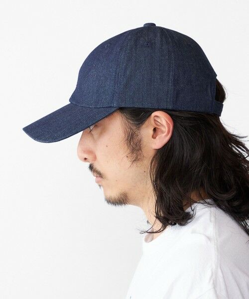 SHIPS / シップス キャップ | 【WEB限定】SHIPS: ワンポイント ロゴ エンブロイダリー オーバーフィット デニム キャップ | 詳細16