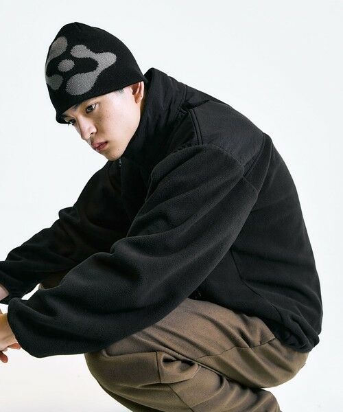 SHIPS / シップス ニットキャップ | City Ambient Products:〈手洗い可能〉ロゴ ビーニー ニット帽 | 詳細18