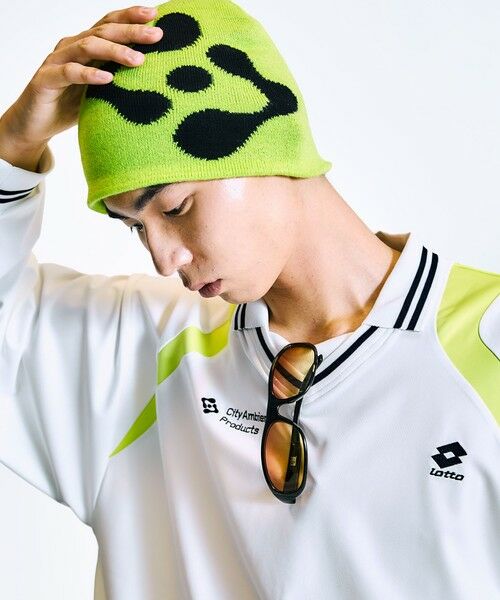 SHIPS / シップス ニットキャップ | City Ambient Products:〈手洗い可能〉ロゴ ビーニー ニット帽 | 詳細25