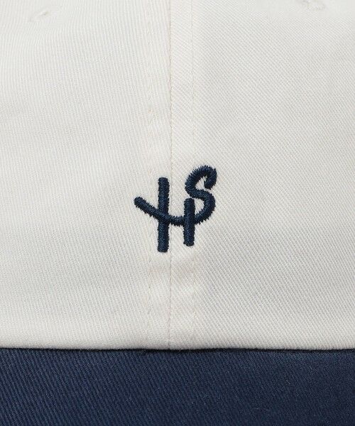 SHIPS / シップス ニットキャップ | 【WEB限定】SHIPS: ワンポイントロゴ エンブロイダリー バイカラー オーバーフィットキャップ | 詳細6