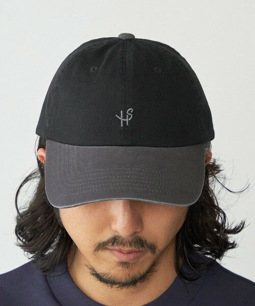 SHIPS / シップス ニットキャップ | 【WEB限定】SHIPS: ワンポイントロゴ エンブロイダリー バイカラー オーバーフィットキャップ | 詳細10