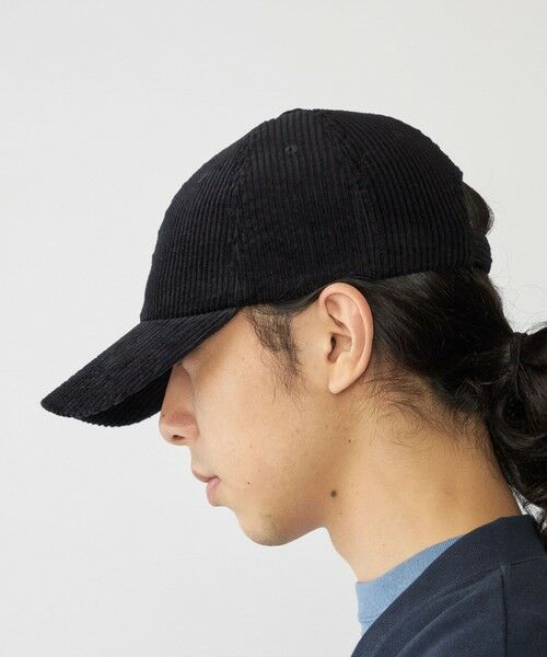 SHIPS / シップス ニットキャップ | 【WEB限定】SHIPS: ワンポイント ロゴ 刺繍 コーデュロイ オーバーフィット キャップ | 詳細8