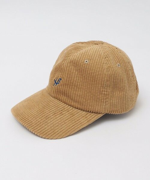 SHIPS / シップス ニットキャップ | 【WEB限定】SHIPS: ワンポイント ロゴ 刺繍 コーデュロイ オーバーフィット キャップ | 詳細14