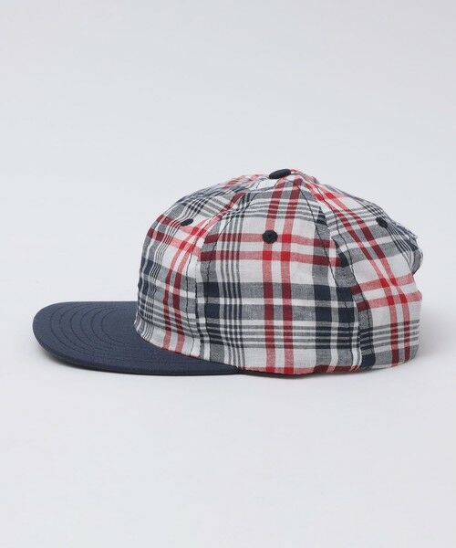 SHIPS / シップス ニットキャップ | LITE YEAR: 6PANEL MADRAS CHK | 詳細1