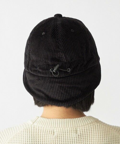 SHIPS / シップス キャップ | 【WEB限定】SHIPS: ワンポイント ロゴ 刺繍 コーデュロイ ボア オーバーフィット キャップ | 詳細2