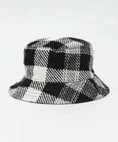 SHIPS / シップス ニットキャップ | GRILLO: ウール チェック バケット ハット