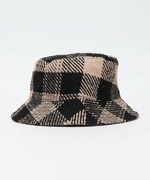 SHIPS / シップス ニットキャップ | GRILLO: ウール チェック バケット ハット | 詳細1