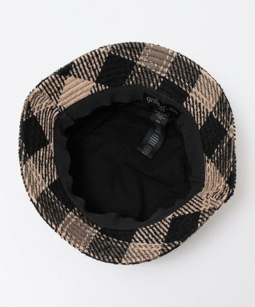 SHIPS / シップス ニットキャップ | GRILLO: ウール チェック バケット ハット | 詳細3