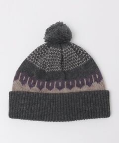 SHIPS / シップス ニットキャップ | 【SHIPS別注】HALO COM: ジャガード ワッチ キャップ