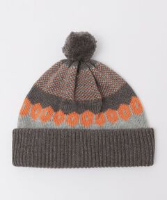 SHIPS / シップス ニットキャップ | 【SHIPS別注】HALO COM: ジャガード ワッチ キャップ