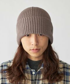 SHIPS / シップス ニットキャップ | 【WEB限定】SHIPS: オーバーフィット ワンポイント エンブロイダリー ワッチキャップ ニット帽