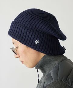 SHIPS / シップス ニットキャップ | 【WEB限定】SHIPS: オーバーフィット ワンポイント エンブロイダリー ワッチキャップ ニット帽