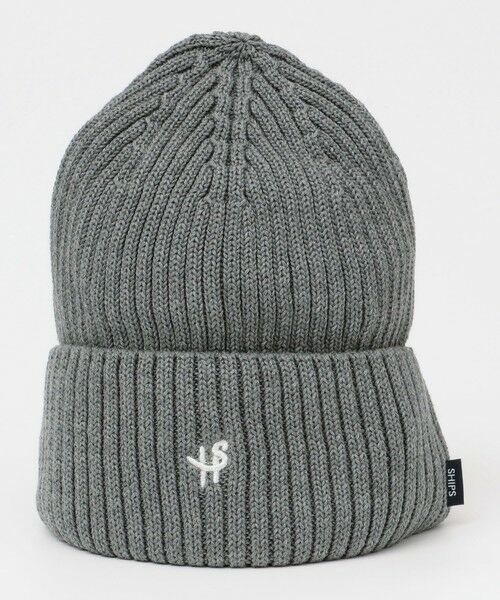 SHIPS / シップス ニットキャップ | 【WEB限定】SHIPS: オーバーフィット ワンポイント エンブロイダリー ワッチキャップ ニット帽 | 詳細5