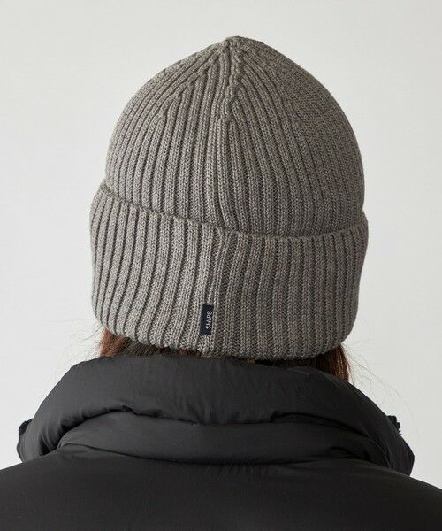 SHIPS / シップス ニットキャップ | 【WEB限定】SHIPS: オーバーフィット ワンポイント エンブロイダリー ワッチキャップ ニット帽 | 詳細2