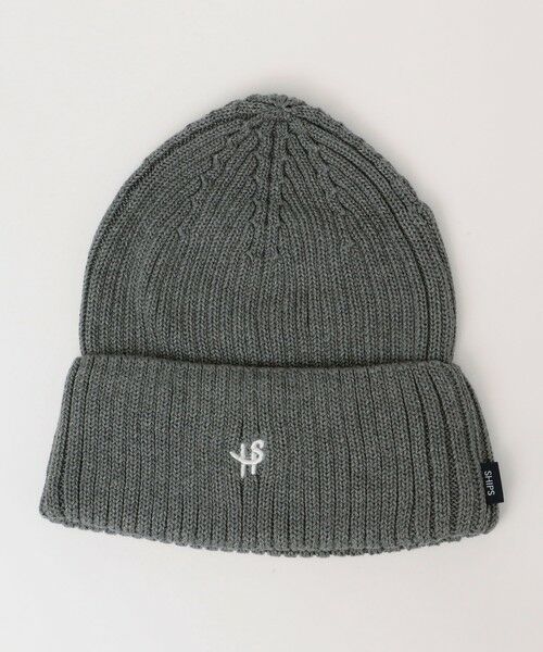 SHIPS / シップス ニットキャップ | 【WEB限定】SHIPS: オーバーフィット ワンポイント エンブロイダリー ワッチキャップ ニット帽 | 詳細3
