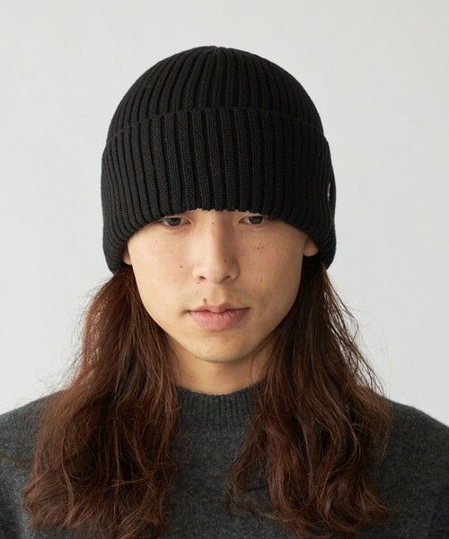SHIPS / シップス ニットキャップ | 【WEB限定】SHIPS: オーバーフィット ワンポイント エンブロイダリー ワッチキャップ ニット帽 | 詳細9