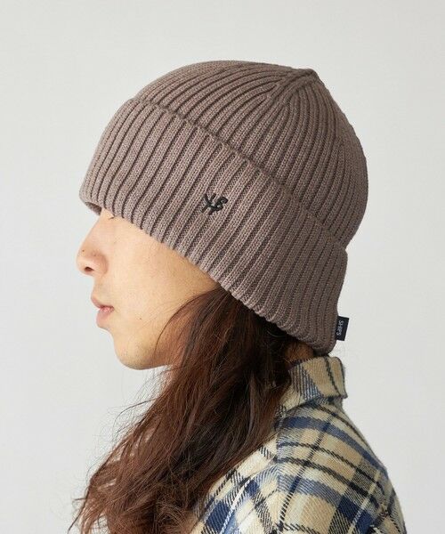SHIPS / シップス ニットキャップ | 【WEB限定】SHIPS: オーバーフィット ワンポイント エンブロイダリー ワッチキャップ ニット帽 | 詳細12